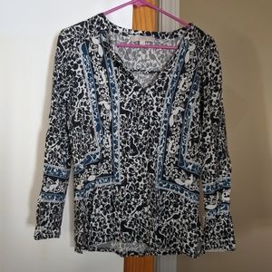Loft hidden animals blouse